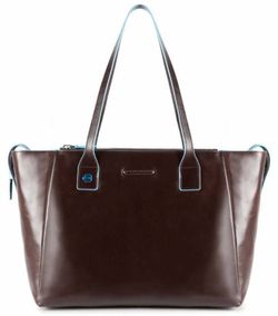 Сумка женская Piquadro Blue Square коричневая кожа (BD3883B2/MO)