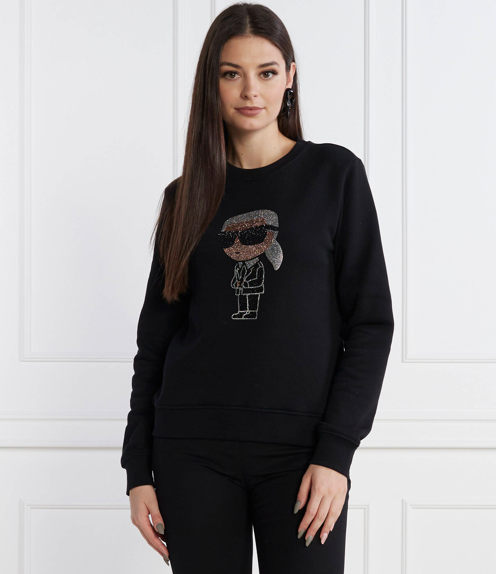 Худи ikonik 2.0 Karl Lagerfeld - черный(235W1870)