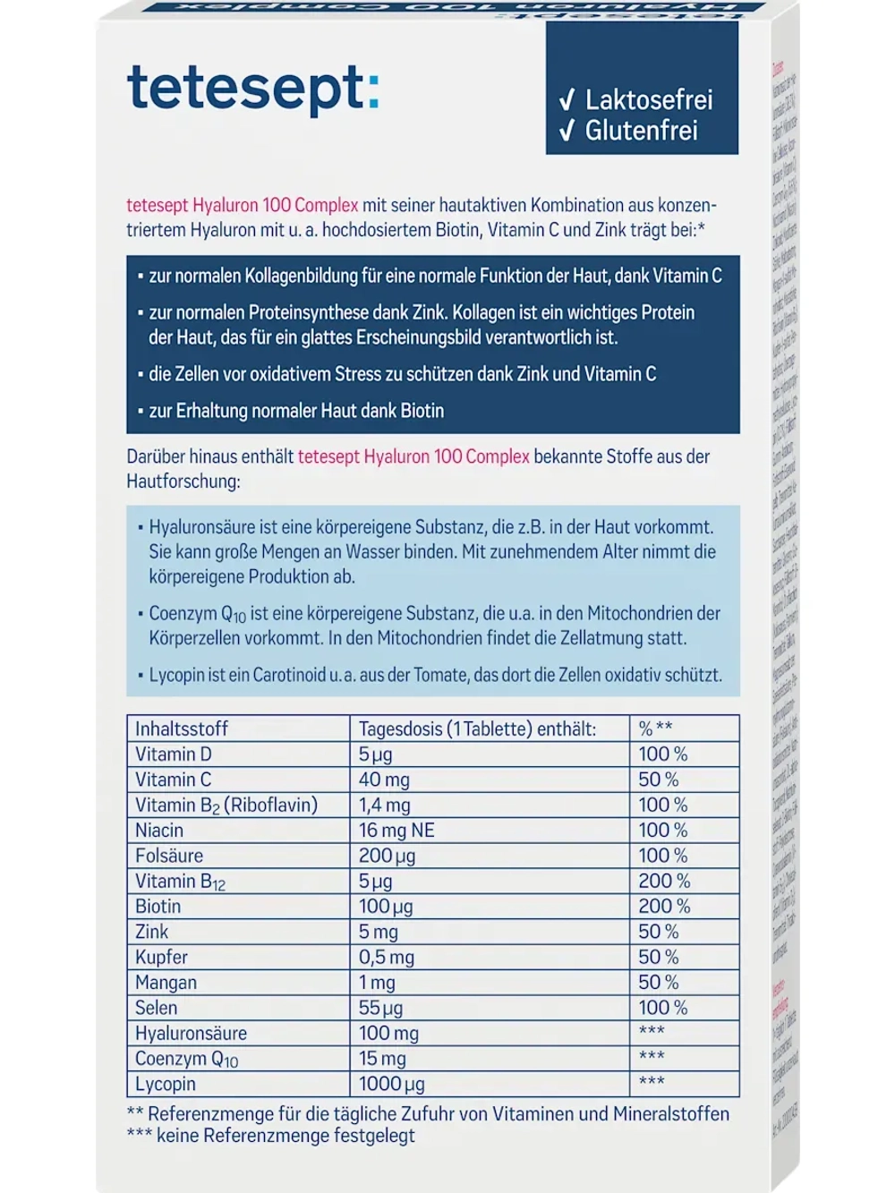 Комплекс гиалурон 30 шт., 8,7 г.