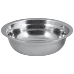 Миска Bowl-19, объем 1 л, с расширенными краями, из нерж стали, зеркальная полировка, диа 19 см