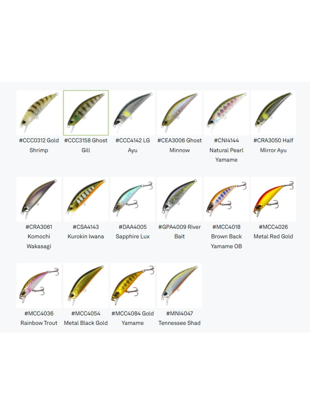 Воблер DUO Spearhead Ryuki 50 SP, MCC4036 Rainbow Trout