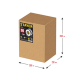 STAYER PRO-315, КГ, 3 x 1.5 мм2, 50 м, 3700 Вт, IP44, силовой удлинитель на стальной катушке (55077-50)