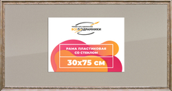 Рамка 30x75 для постера и фотографий