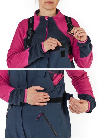 Полукомбинезон зим. Norfin Women NORDIC SPACE BLUE 00 р.XS