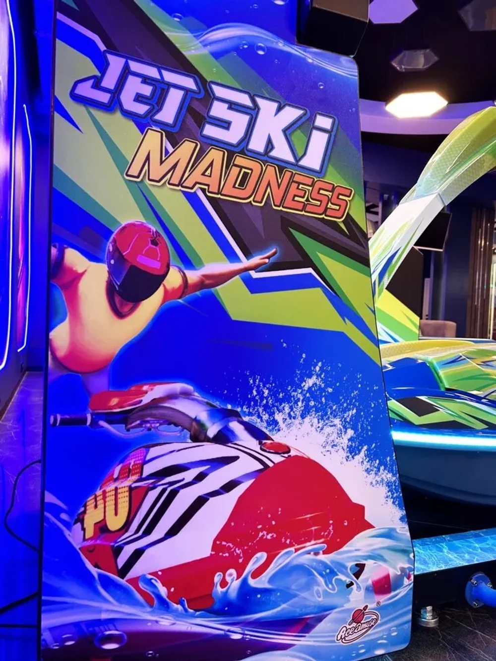Детский игровой автомат гонки, гидроцикл «JETSKI»