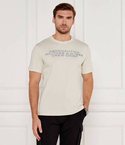 Футболка Aeronautica Militare - бежевый(TS2330J611)