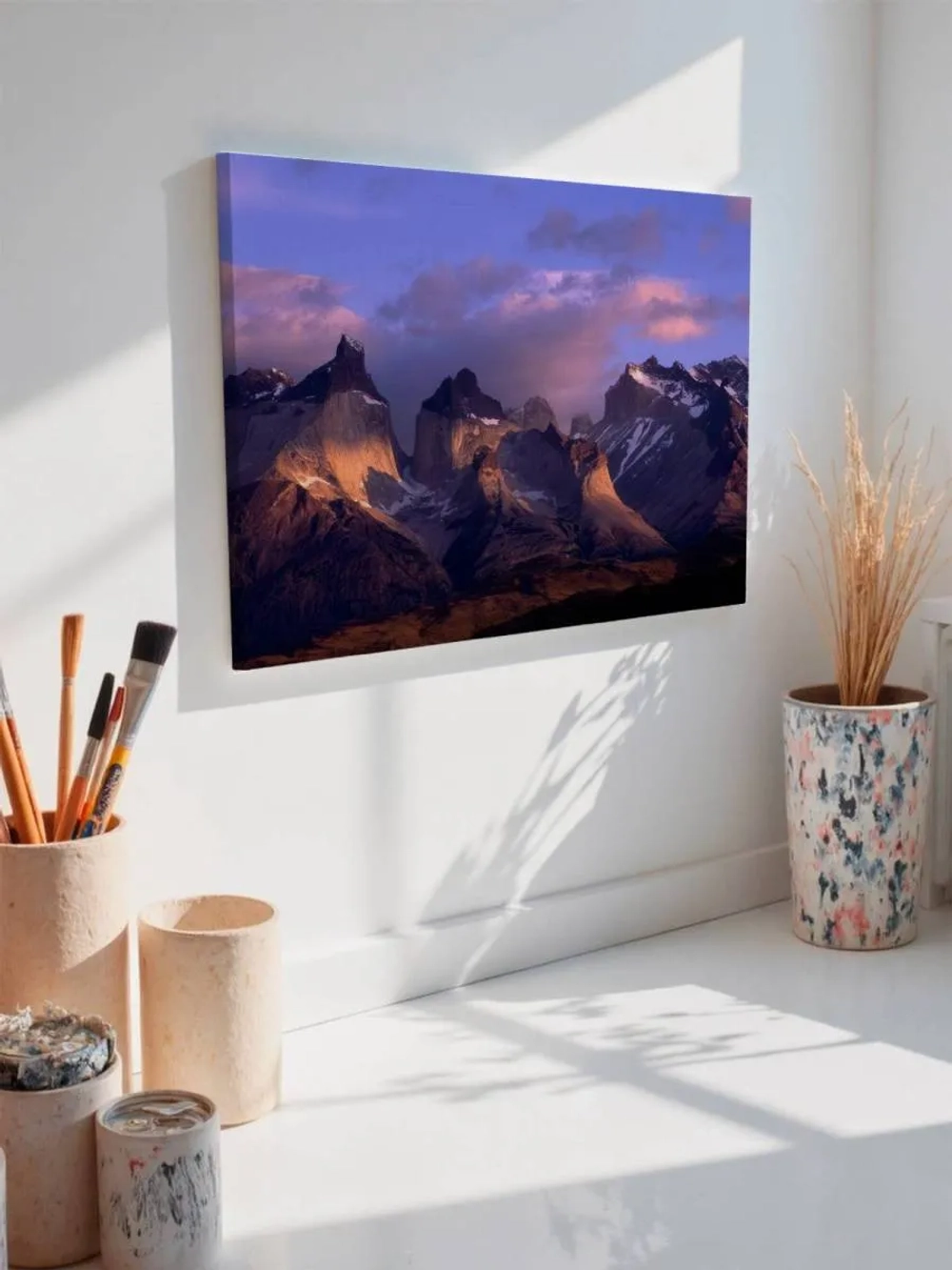 Картина на стену 40 X 50 Горный пейзаж