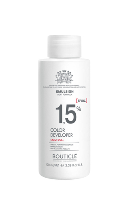 Окисляющая эмульсия 1,5% "BOUTICLE Developer Emulsion 5 vol" 100 мл