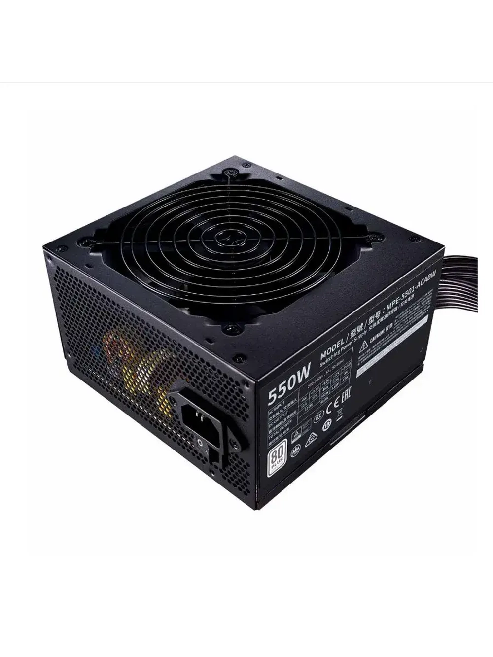 Блок питания MWE White V2 550W MPE-5501-ACABW-EU BLACK