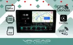 Магнитола для Citroen Berlingo 2015-2018 - Vaycar VA14-2246-2K на Android 13, Быстрая, 2K QLED, CarPlay,4G SIM-слот