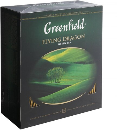 Чай зеленый Greenfield Flying Dragon 100штх1,8 г