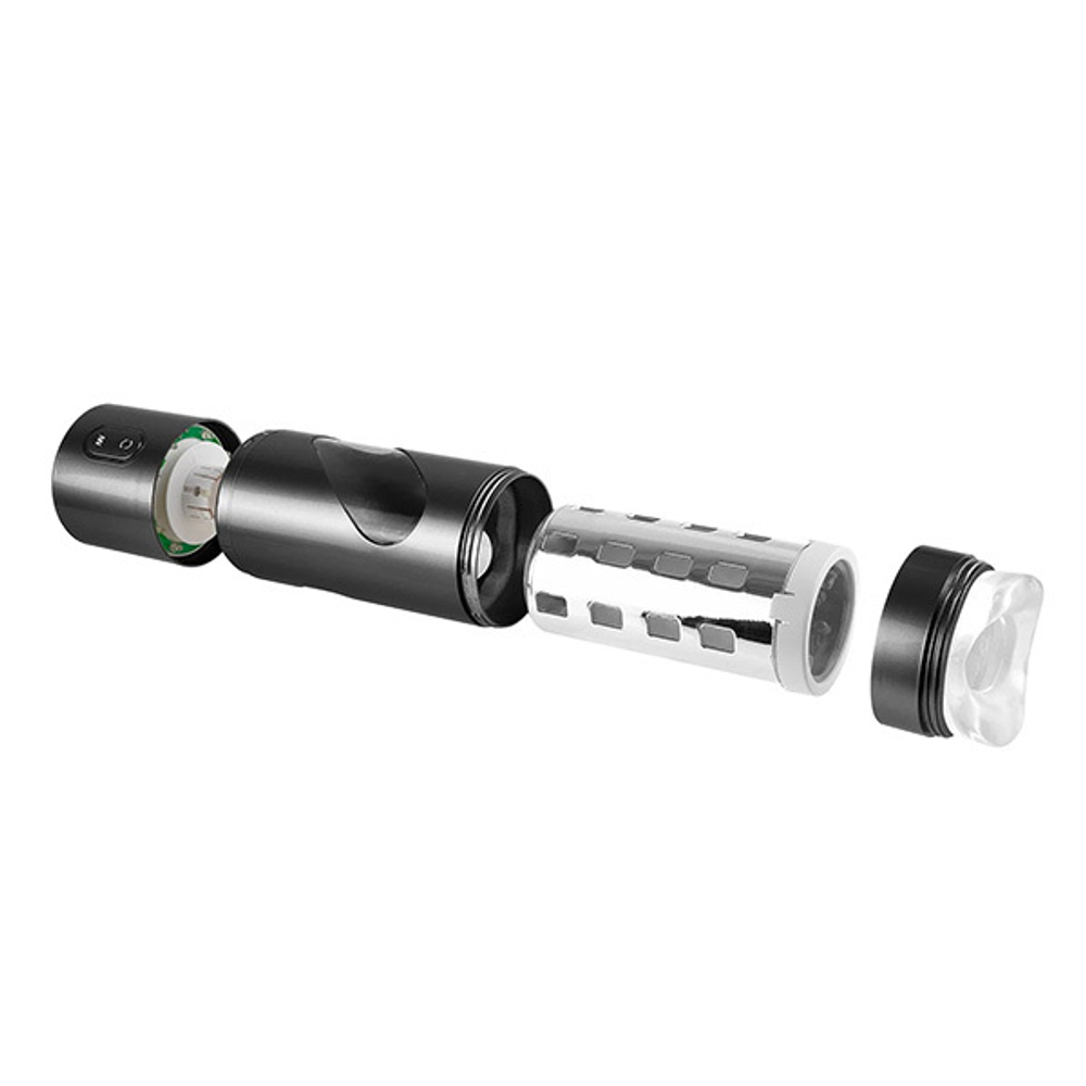 Автоматический мастурбатор-ротатор ротик с подсветкой PDX Extreme Toyz Rechargeable Roto-Bator Mouth RD294