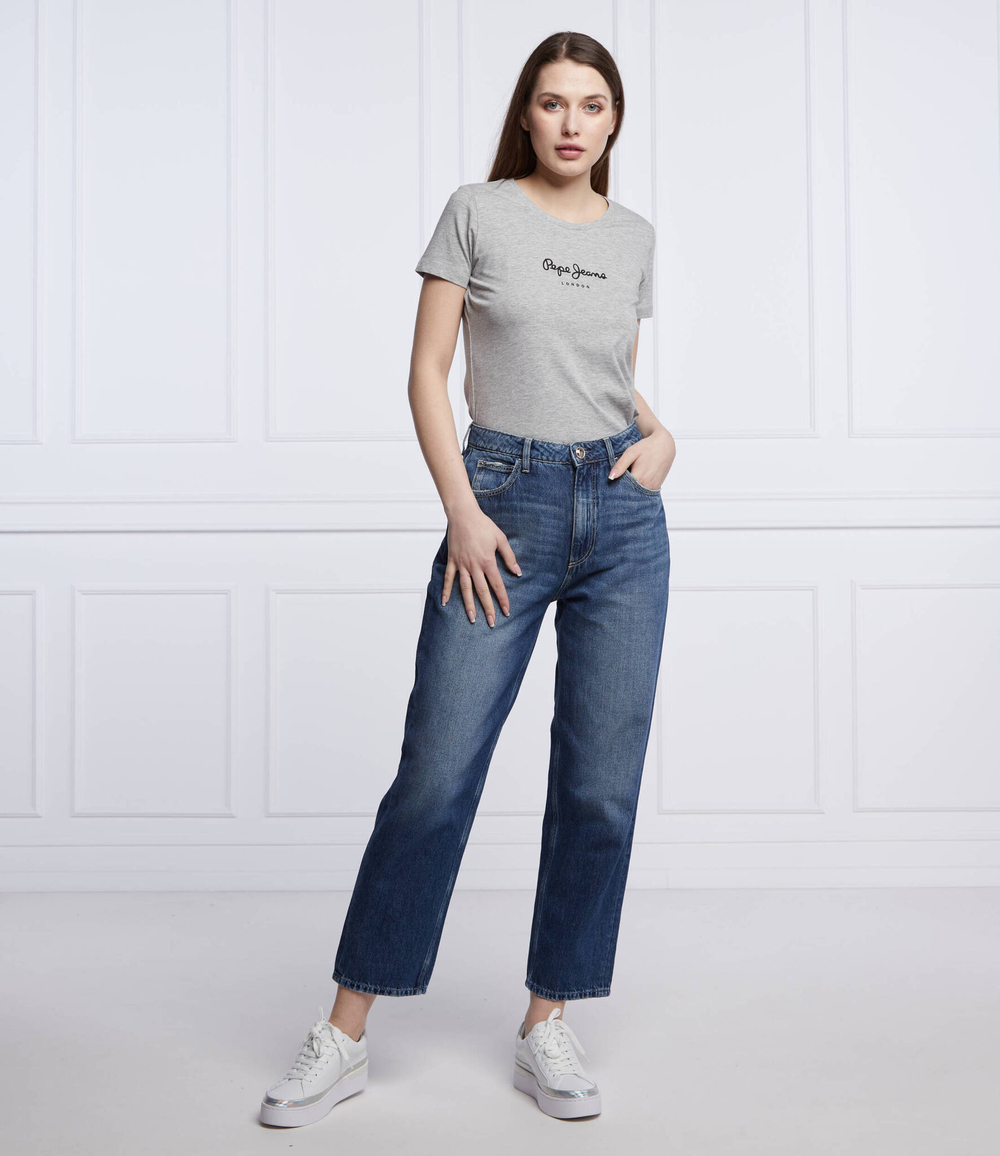футболка Pepe Jeans London - серый(PL505202)