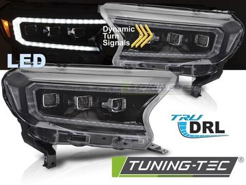 ФАРЫ СВЕТОДИОДНЫЕ ЧЕРНЫЕ для FORD RANGER V 16-22