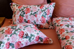 Комплект постельного белья 2 спальное Von der Thannen Coral Peony Мультицвет