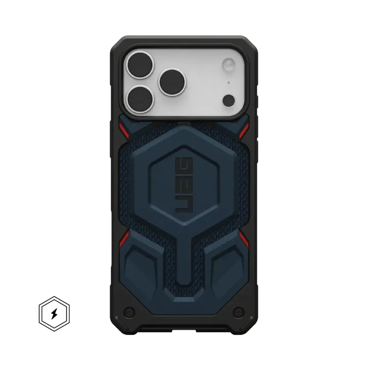 UAG Monarch Pro Kevlar® with MagSafe Series Case for Apple iPhone 17 Pro Max Kevlar Mallard (Синий)