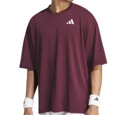 Мужская теннисная футболка Adidas Oversized - maroon