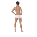 Белые мужские трусы-брифы Caribbean Piping Brief (Размер: XL) (Цвет: белый)