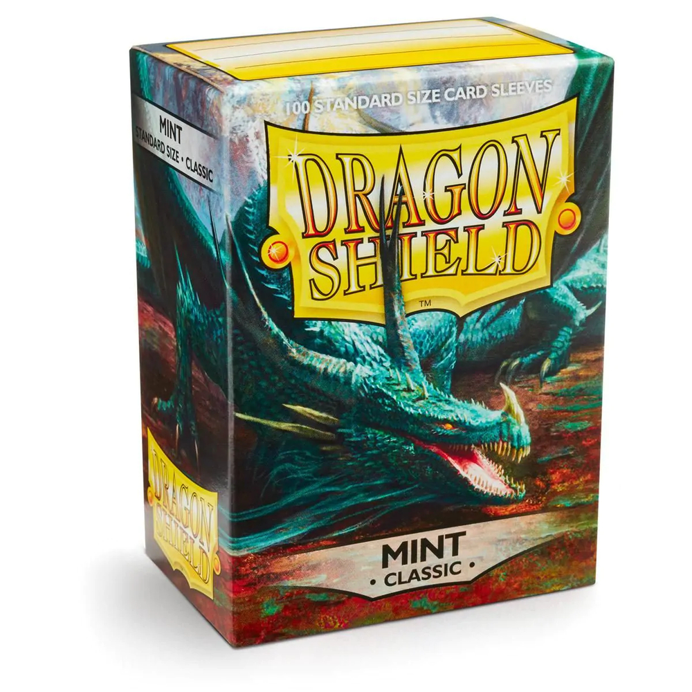 Dragon Shield - Мятно-зеленые протекторы 100 штук