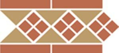 Бордюр Border LISBON-1 with 1 strip (Tr.03, Dots 04, Strips 04)
