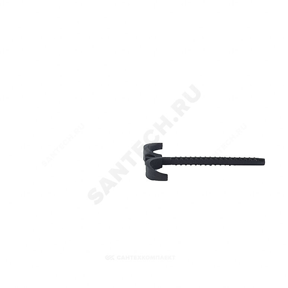 Крюк двухсторонний L=12см для труб Дн 10-32 Rehau 12657091001