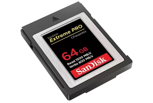 Карта памяти SanDisk Extreme Pro CFexpress Type B 128 ГБ, до 1700/1200 МБ/с (SDCFE-128G-GN4NN)