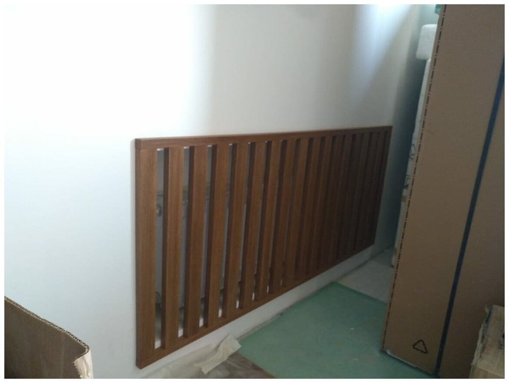 Экран на батарею из шпонированного МДФ