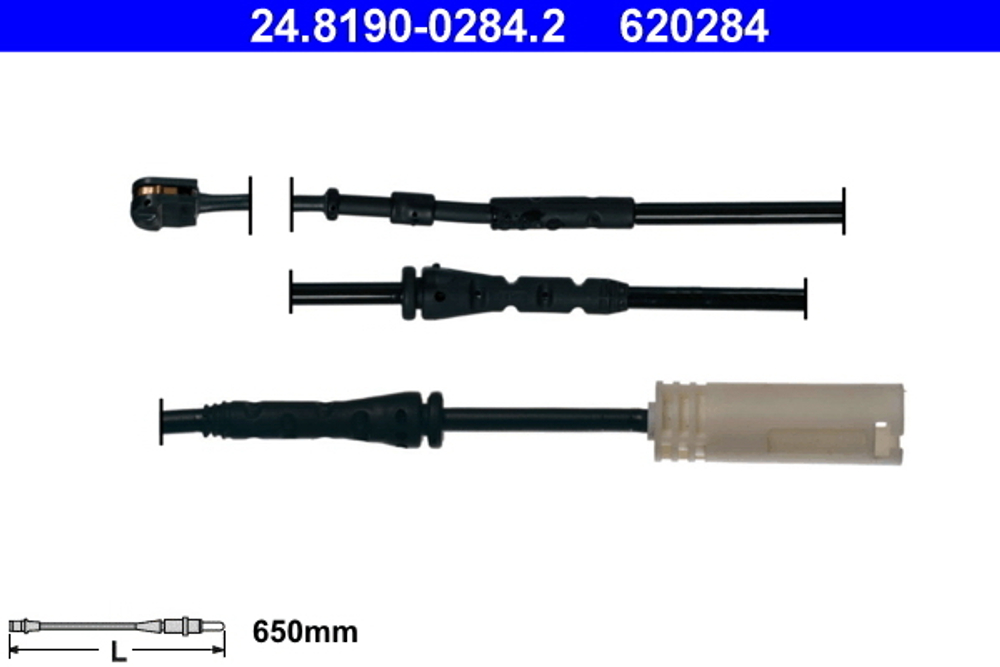 ATE - 24819002842-ATE - Warning Contact, brake pad wear