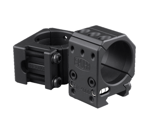 Тактические кольца SPUHR D34mm для установки на Picatinny, H25,4мм,без наклона (SR-4000)