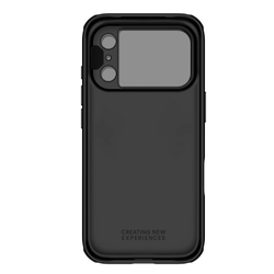 Чехол защитный черный на смартфона iPhone 17 Pro, серия CamShield Prop (версия с тонированной крышкой объектива) от Nillkin