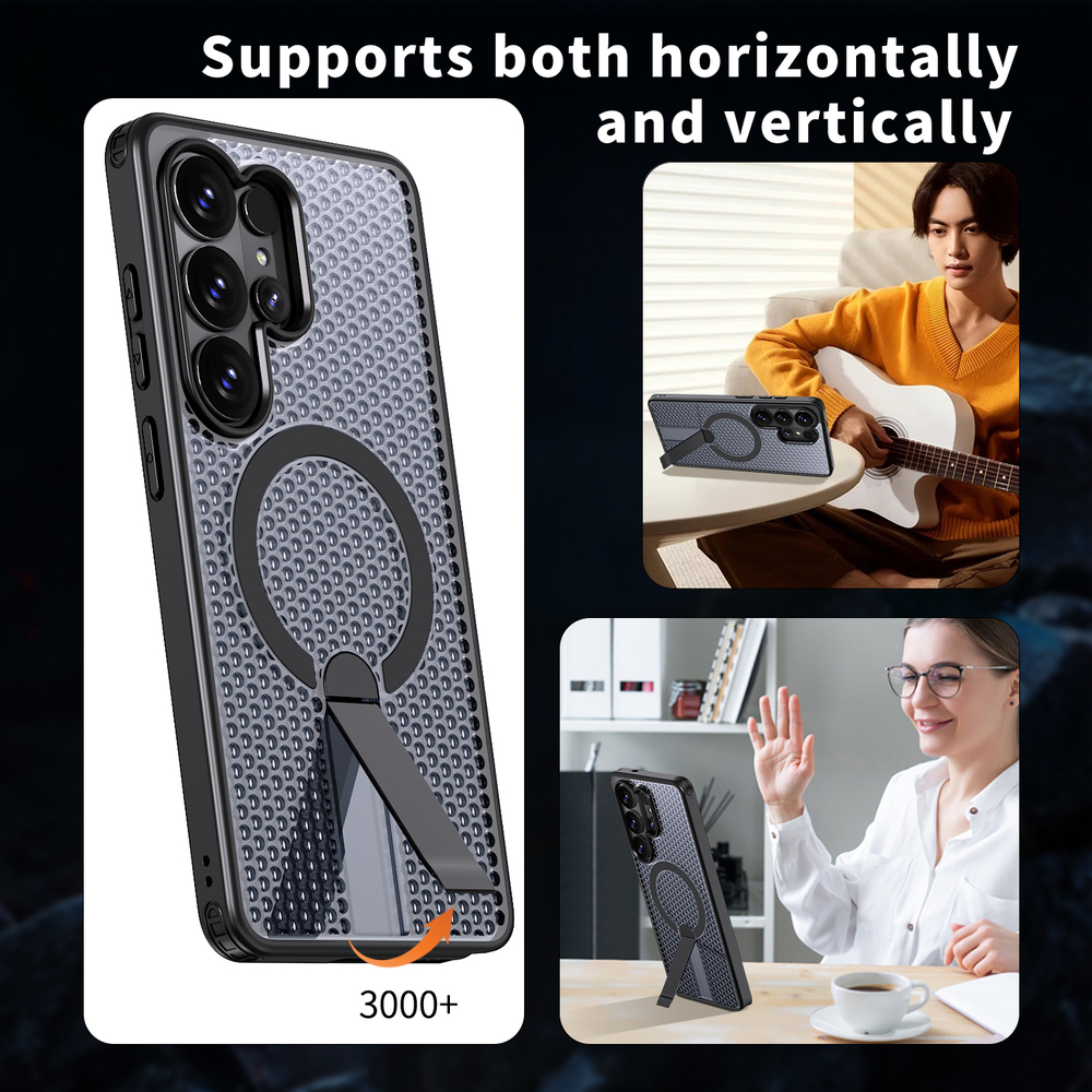 Прозрачный чехол Mesh Pro Magnetic Case для Samsung Galaxy S26 Ultra
