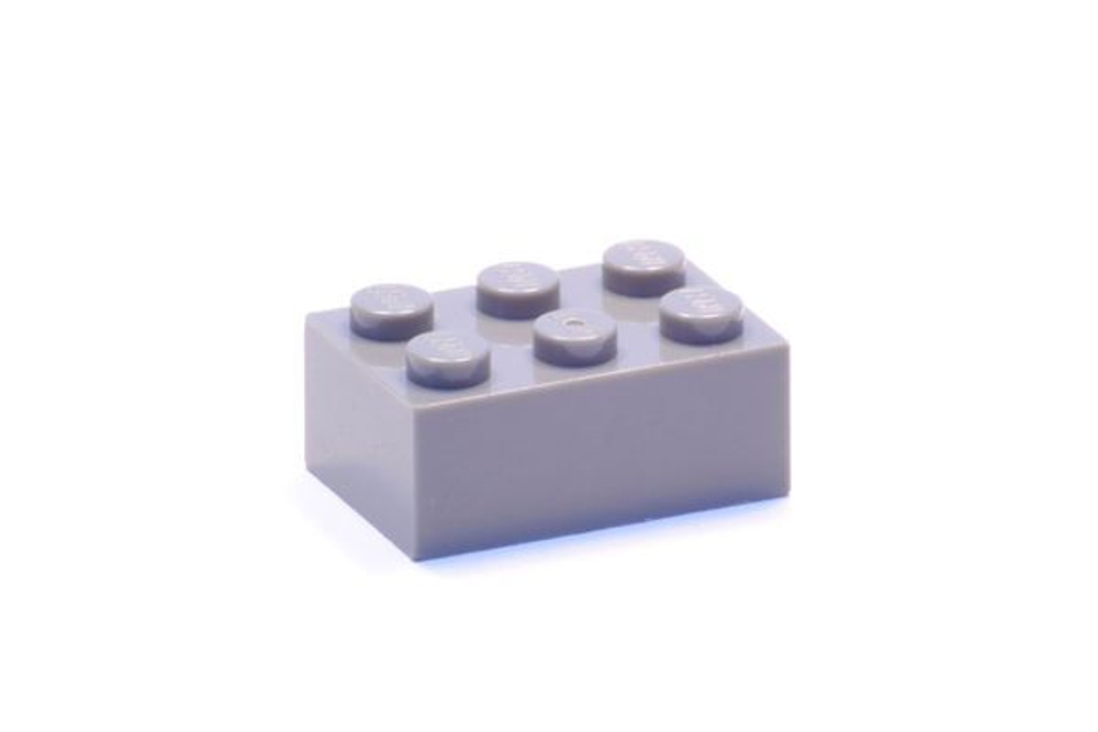 Lego Кирпич 2x3 (серый) 4211386