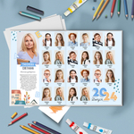 PSD-Шаблон фотокниги "Домики"