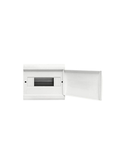Щит ЩРН-П-10 IP41 бел. дверца (пром. упак.) Basic EKF pb-n-10w-bas