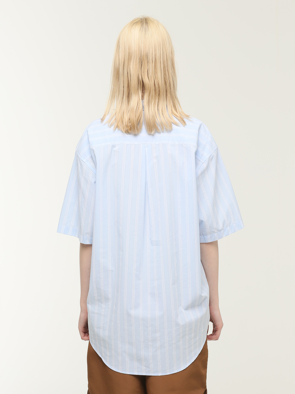 Рубашка Boxy Striped
