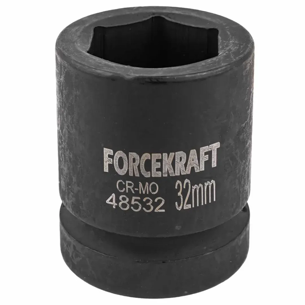 Головка ударная 1'', 32мм (6гр.) FORCEKRAFT FK-48532