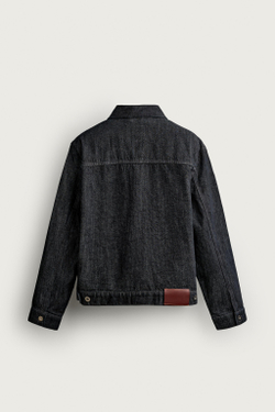 ZARA БАЗОВАЯ ДЖИНСОВАЯ КУРТКА, ИНДИГО