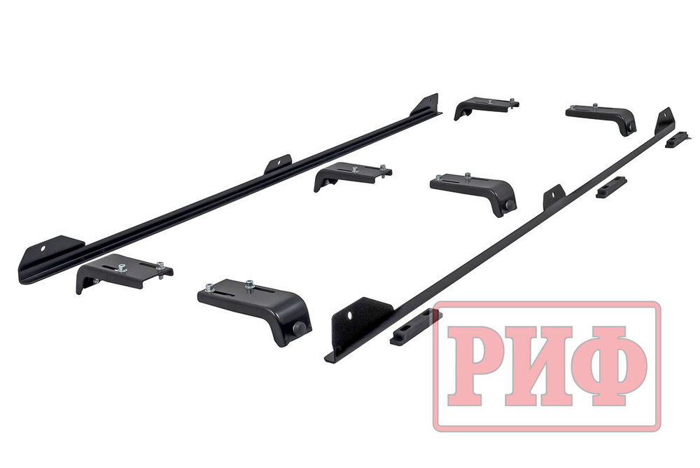 Багажник для Toyota Land Cruiser Prado 120 (платформа) РИФ 1200х2100 мм
