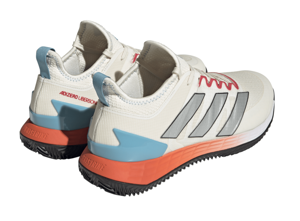 Мужские кроссовки теннисные Adidas Adizero Ubersonic 4 M Clay - белый