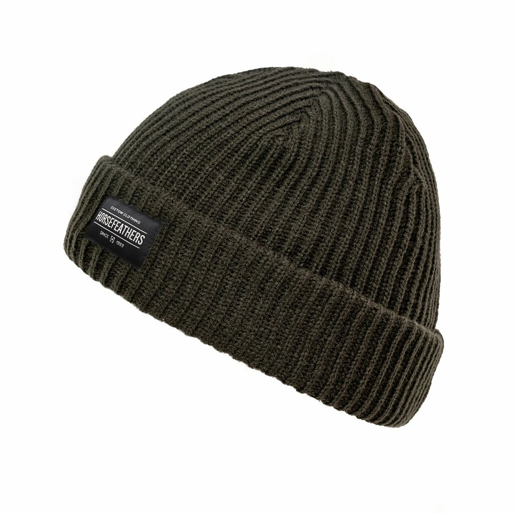 Шапка Horsefeathers GAINE BEANIE (grape leaf)