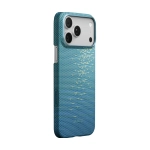 Чехол PITAKA Ultra-Slim Case для Apple iPhone 17 Pro (PitaTap) MagSafe, Lucid Blue