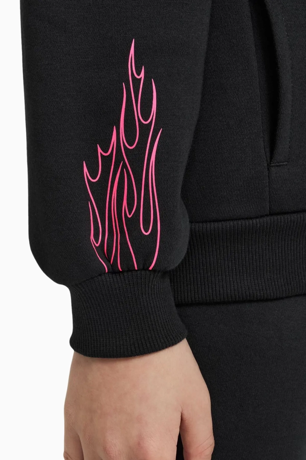 Кофта Nike Kylian Mbappé Club Fleece Junior - черный