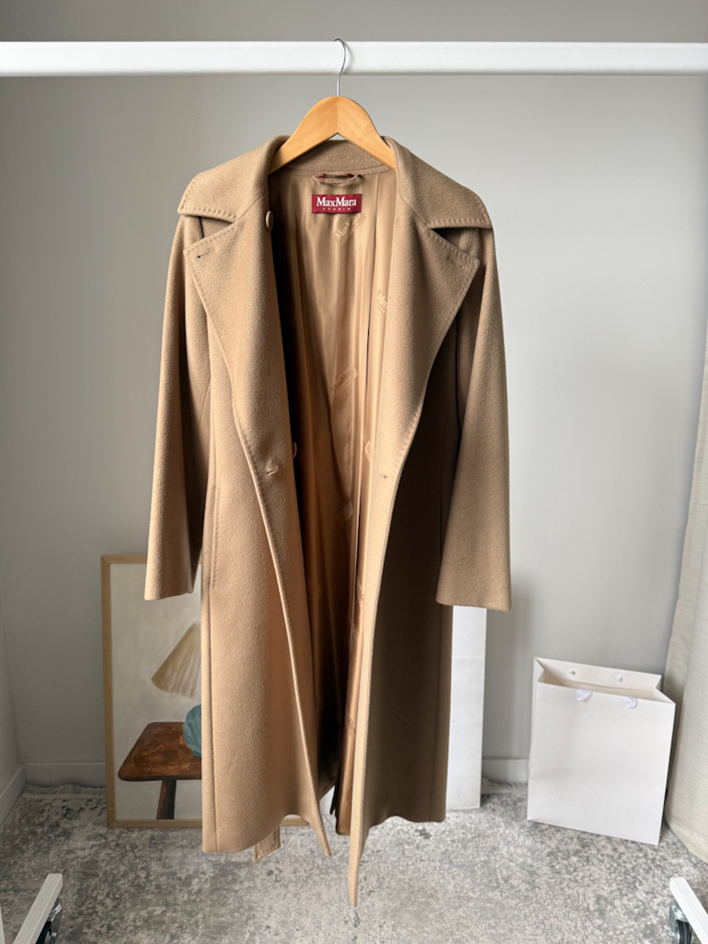Шерстяное пальто Max Mara Studio, XS