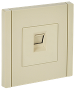 FORTE&PIANO Розетка компьютерная RJ45 кат.6 FP431 ваниль IEK