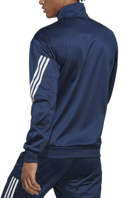 Мужская теннисная кофта Adidas 3 Stripes Knit Jacket - collegiate navy