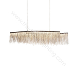 Pendant design lamp Waterfall  L100 (Silver)