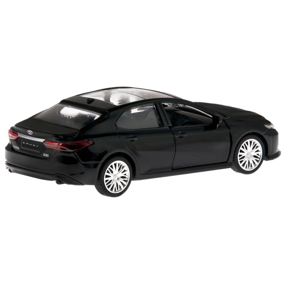 Модель 1:43 Toyota Camry, черный, откр. двери, инерция