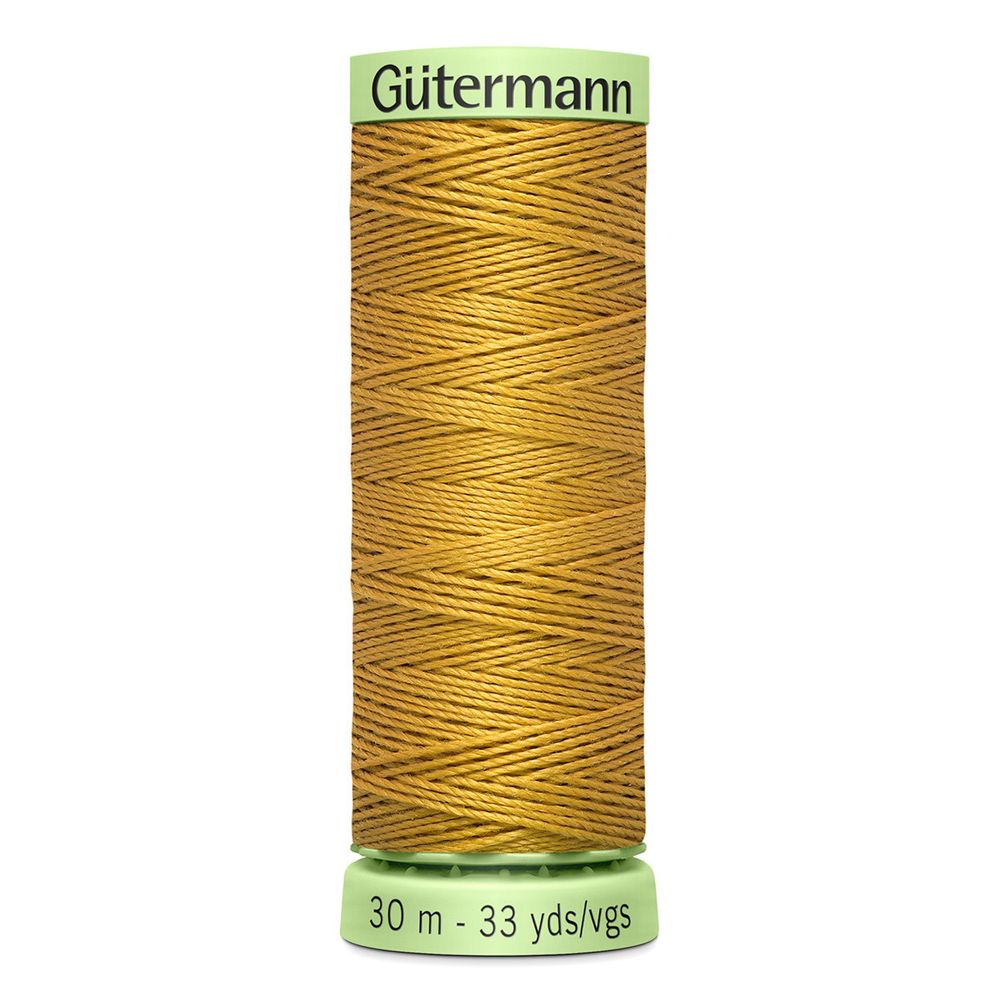 Нитки отделочные Gutermann Top Stitch 30 (30 метров), 5 кат. | 968 золотой