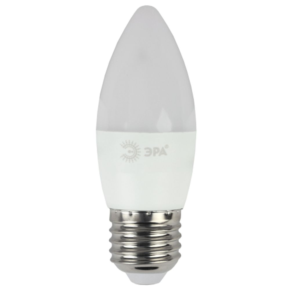 Лампа светодиодная ЭРА STD LED B35-11W-827-E27 11Вт свеча теплый белый свет Е27 | Лампы cветодиодные Свеча (B/C)