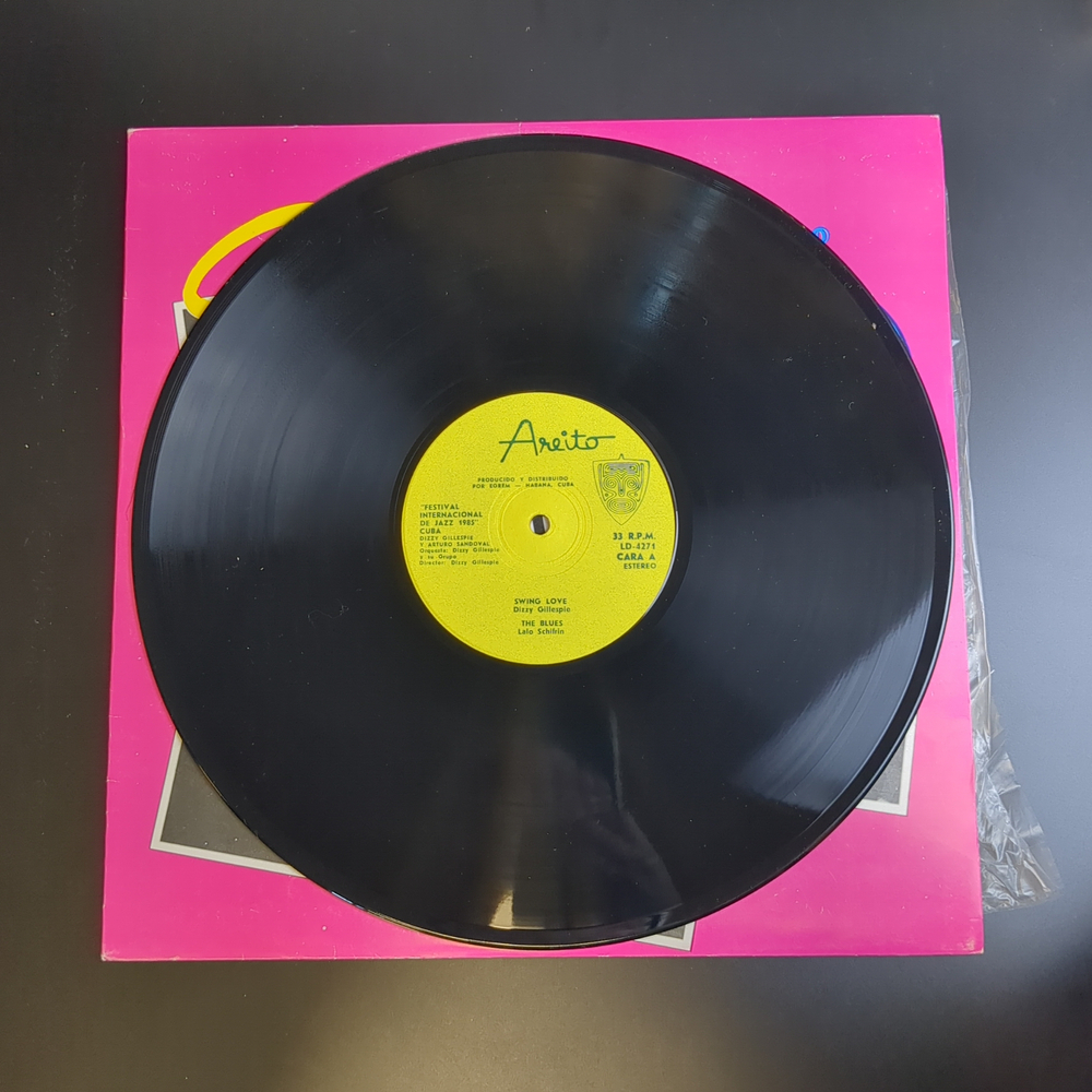 LP Dizzy Gillespie Y Arturo Sandoval. Джаз. Виниловая пластинка 12 дюймов. Куба